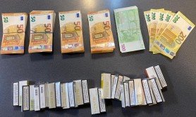 FOTO // Un moldovean a fost prins în România cu 25.350 de euro și țigări. Ce a pățit tânărul